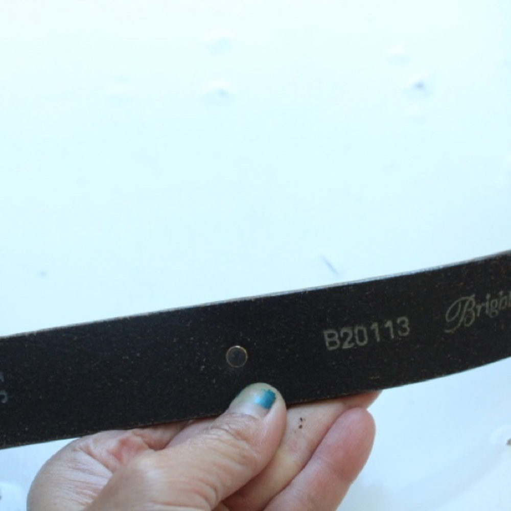 Brighton leather belt - Picture 6 of 13
